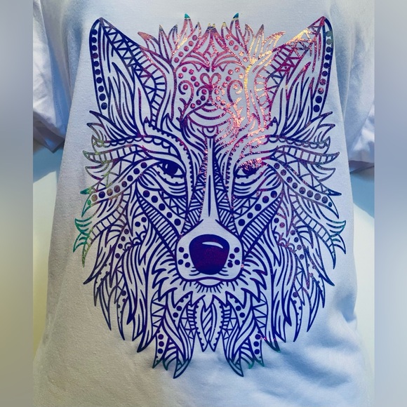 New T-shirt w/ Holographic Design - Picture 3 of 3